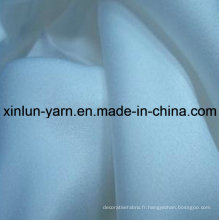 Tissu plissé de jupe de polyester de fabricant pour le tissu d&#39;écharpe